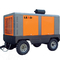 Hot sale 191kw 600cfm 18bar four wheels portable diesel screw air compressor for sale in oman
