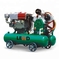 Low Pressure 25hp 125 Cfm 5bar 3 Cylinder Small Diesel Portable Piston Air Compressor For Drilling Rig