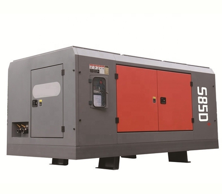 ZEGA S85D 228KW 22 Bar Diesel Engine Stationary Screw Air Compressor For Water Well Drilling