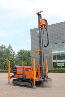 Best price of 200m portable crawler type dth water well drilling rig ZGSJ-200